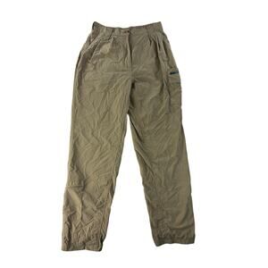 Exofficio Womens Cargo Pants Size 10 Tan Nylon Outdoor Hiking